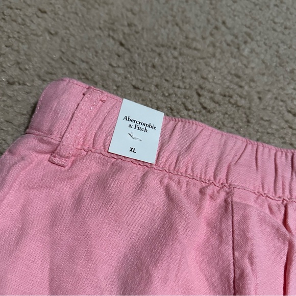 Abercrombie & Fitch Tailored Linen Shorts - Picture 11 of 12